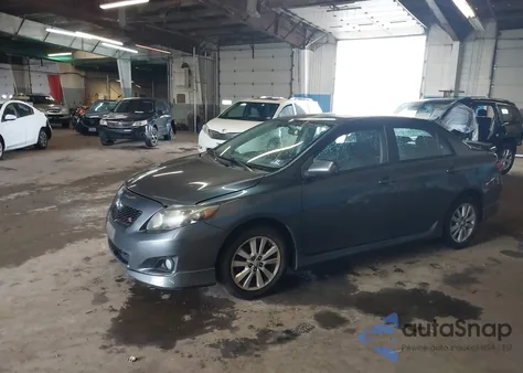 2010 Toyota Corolla S from USA, damaged, VIN 2T1BU4EE8AC246696